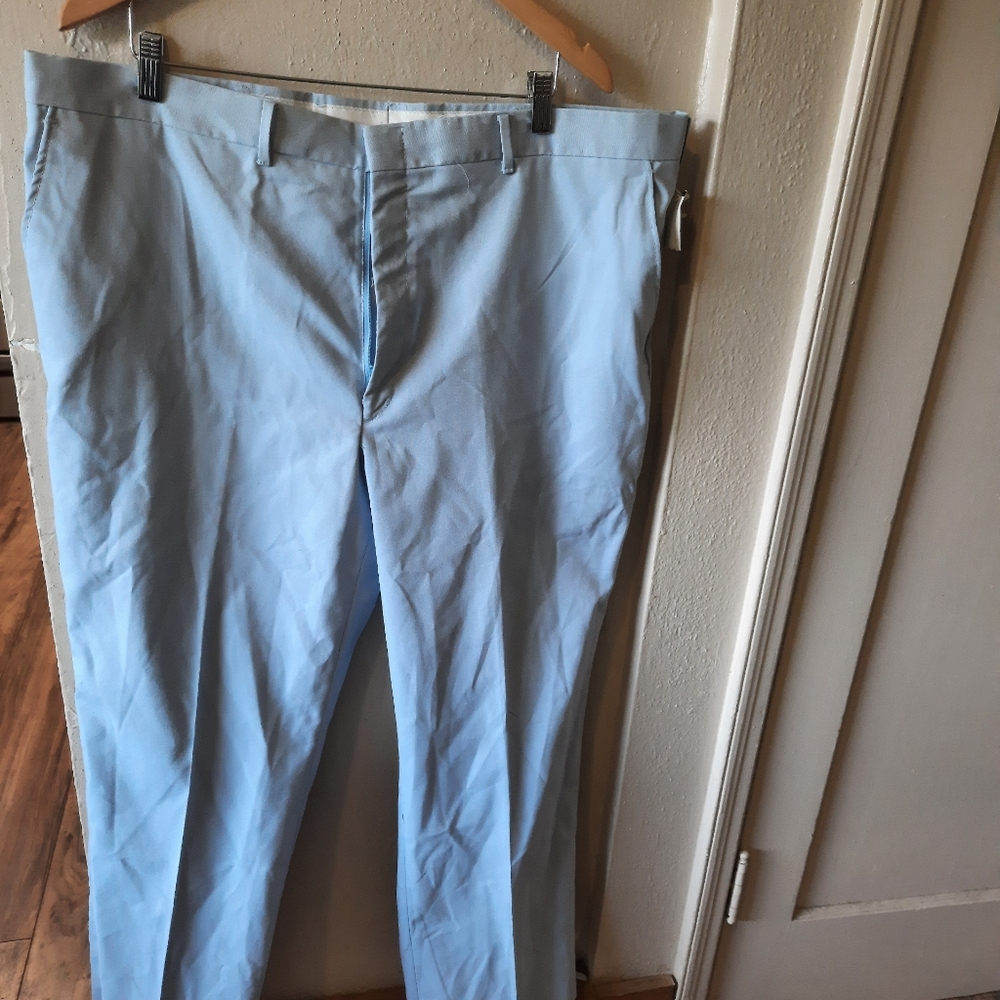 Mens blue dress pants. Size 44 waist 30 Length